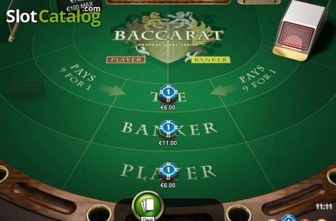 Οθόνη3. Baccarat Professional Series Κουλοχέρης