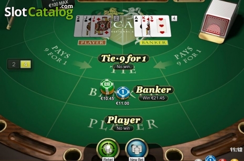 Οθόνη5. Baccarat Professional Series Κουλοχέρης