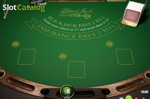 Οθόνη2. Blackjack Professional Series High Limit Κουλοχέρης