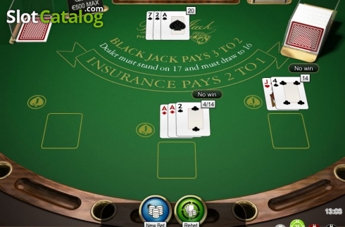 Οθόνη6. Blackjack Professional Series High Limit Κουλοχέρης