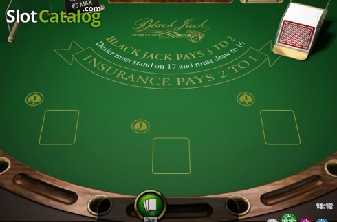 Οθόνη2. Blackjack Professional Series Low Limit Κουλοχέρης