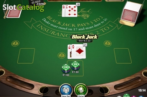 Οθόνη6. Blackjack Professional Series Low Limit Κουλοχέρης