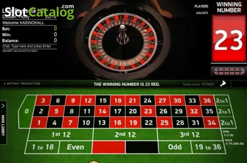 Οθόνη3. British Roulette Live Casino Κουλοχέρης