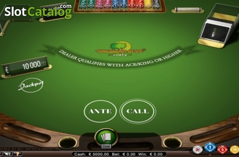 Οθόνη2. Caribbean Stud Poker (NetEnt) Κουλοχέρης