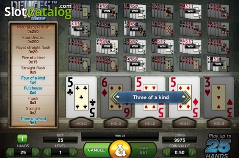 Οθόνη2. Deuces Wild MH (NetEnt) Κουλοχέρης