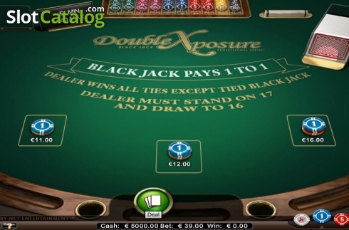 Οθόνη3. Double Exposure Blackjack Professional Series Κουλοχέρης 