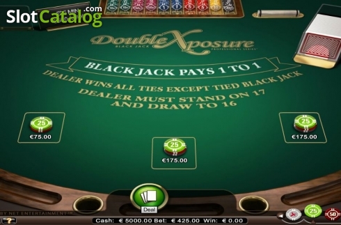 Οθόνη3. Double Exposure Blackjack Professional Series High Limit Κουλοχέρης