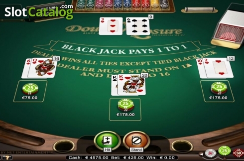 Οθόνη4. Double Exposure Blackjack Professional Series High Limit Κουλοχέρης