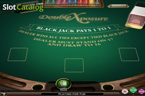 Οθόνη2. Double Exposure Blackjack Professional Series Low Limit Κουλοχέρης