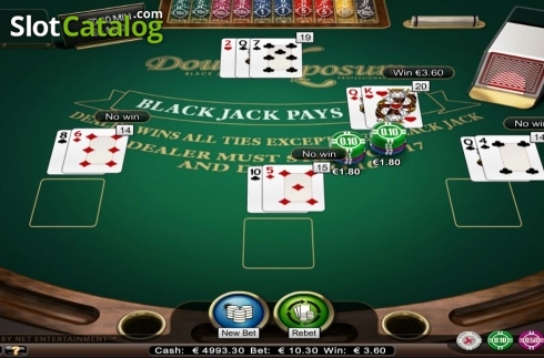 Οθόνη5. Double Exposure Blackjack Professional Series Low Limit Κουλοχέρης