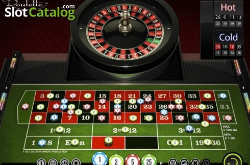 Οθόνη3. European Roulette (NetEnt) Κουλοχέρης