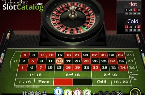 Οθόνη6. European Roulette (NetEnt) Κουλοχέρης
