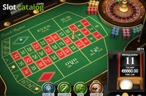 Οθόνη4. French Roulette High Limit Κουλοχέρης