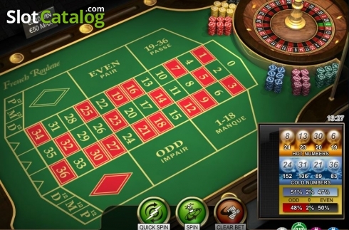 Οθόνη2. French Roulette Low Limit Κουλοχέρης 