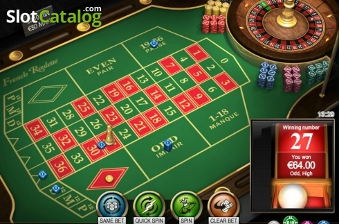 Οθόνη4. French Roulette Low Limit Κουλοχέρης 