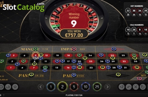 Οθόνη4. French Roulette VIP Limit Κουλοχέρης