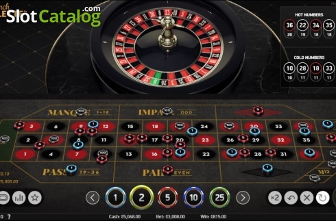 Οθόνη6. French Roulette VIP Limit Κουλοχέρης