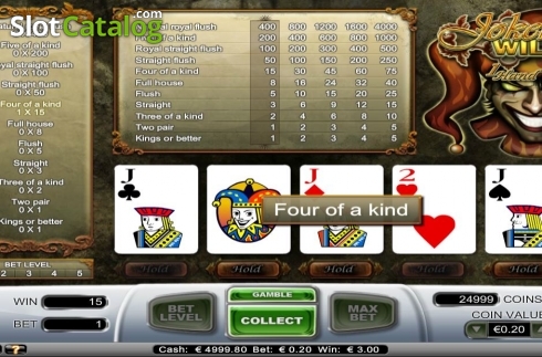 Οθόνη4. Joker Wild (NetEnt) Κουλοχέρης 