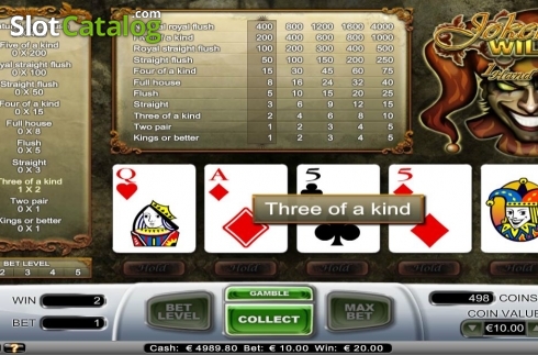 Οθόνη8. Joker Wild (NetEnt) Κουλοχέρης 