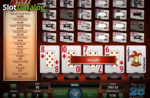 Οθόνη6. Joker Wild Double Up MH Κουλοχέρης 