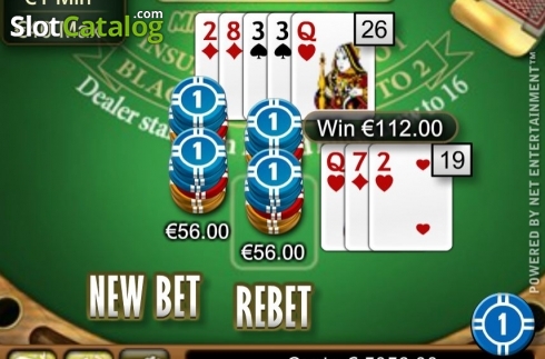 Οθόνη5. Mini Blackjack (NetEnt) Κουλοχέρης