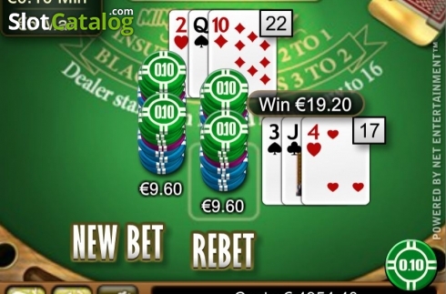 Οθόνη4. Mini Blackjack Low Limit Κουλοχέρης
