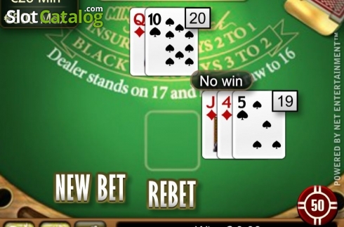 Οθόνη4. Mini Blackjack High Limit Κουλοχέρης