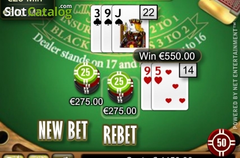 Οθόνη5. Mini Blackjack High Limit Κουλοχέρης