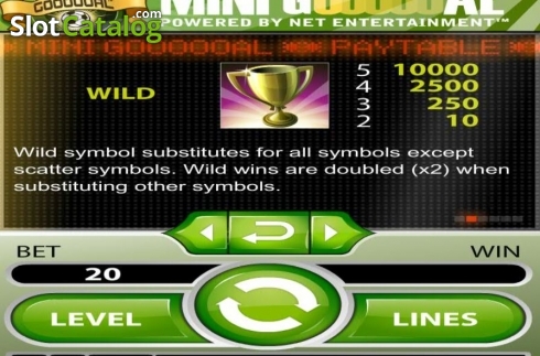 Οθόνη5. Mini Goooooal Κουλοχέρης