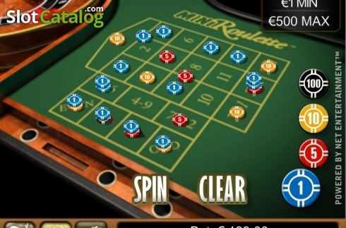 Οθόνη2. Mini Roulette (NetEnt) Κουλοχέρης