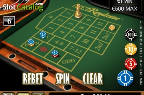 Οθόνη4. Mini Roulette (NetEnt) Κουλοχέρης