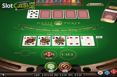 Οθόνη6. Oasis Poker Professional Series Κουλοχέρης