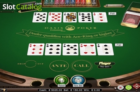 Οθόνη7. Oasis Poker Professional Series High Limit Κουλοχέρης