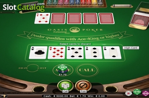 Οθόνη4. Oasis Poker Professional Series Low Limit Κουλοχέρης 
