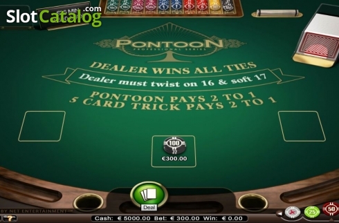 Οθόνη2. Pontoon Professional Series High Limit Κουλοχέρης