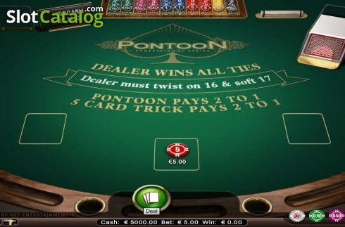 Οθόνη2. Pontoon Professional Series Low Limit Κουλοχέρης
