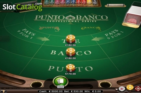 Οθόνη2. Punto Banco Professional Series High Limit Κουλοχέρης 