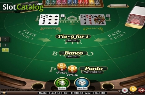 Οθόνη5. Punto Banco Professional Series High Limit Κουλοχέρης 