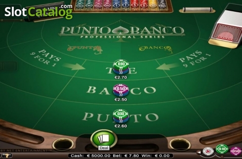Οθόνη2. Punto Banco Professional Series Low Limit Κουλοχέρης