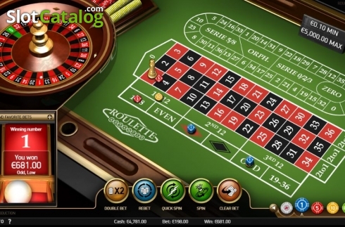 Οθόνη5. Roulette Advanced Κουλοχέρης