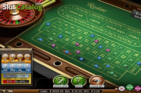 Οθόνη2. Roulette Advanced Low Limit Κουλοχέρης