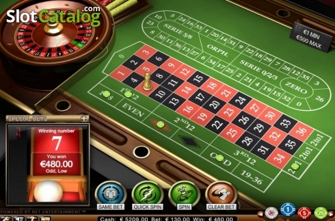 Οθόνη4. Roulette Pro (NetEnt) Κουλοχέρης