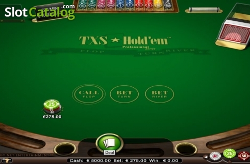 Οθόνη2. Texas Holdem Professional Series High Limit Κουλοχέρης