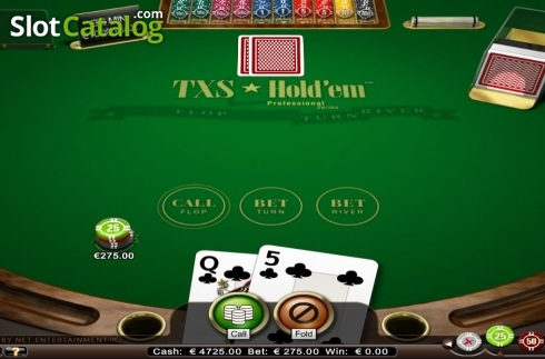Οθόνη3. Texas Holdem Professional Series High Limit Κουλοχέρης