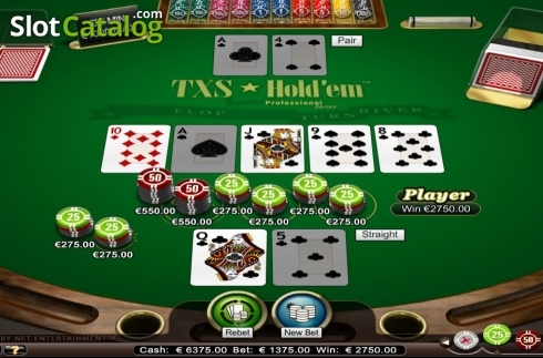 Οθόνη6. Texas Holdem Professional Series High Limit Κουλοχέρης