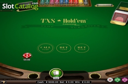 Οθόνη2. Texas Holdem Professional Series Low Limit Κουλοχέρης