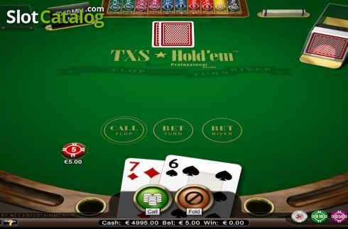 Οθόνη3. Texas Holdem Professional Series Low Limit Κουλοχέρης