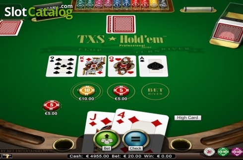 Οθόνη6. Texas Holdem Professional Series Low Limit Κουλοχέρης