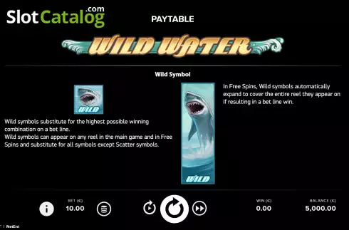 Οθόνη8. Wild Water Κουλοχέρης