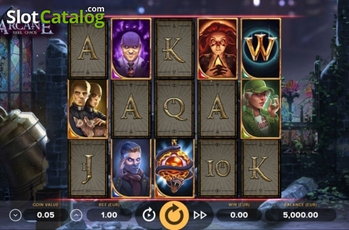 Οθόνη3. Arcane Reel Chaos Κουλοχέρης 